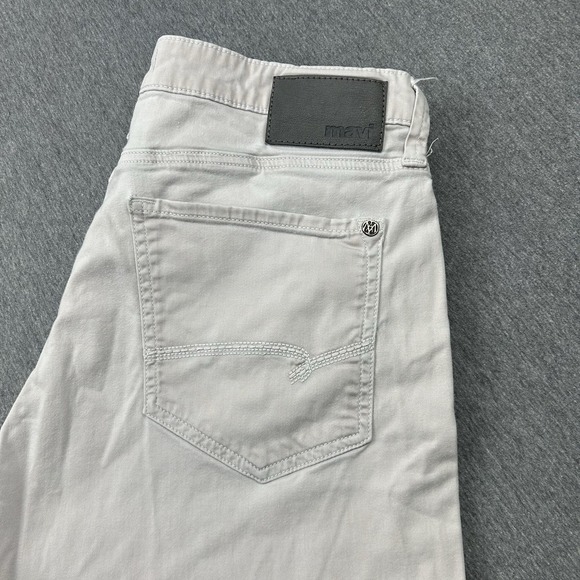 Mavi Jeans Matt Relaxed Straight Leg Pants Mens 34x31 Light Beige Khaki - Picture 2 of 16